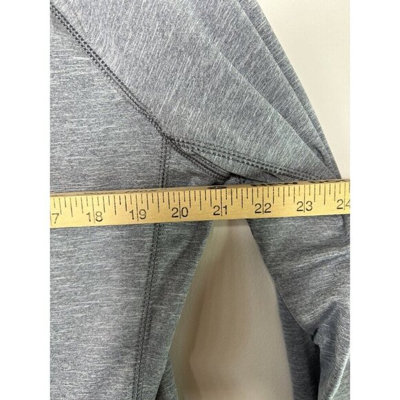 Abercrombie & Fitch Sweatshirt Men's Heather Gray 1/4-Zip Performance Size Large - Picture 11 of 12